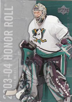 #1 Jean-Sebastien Giguere - Anaheim Mighty Ducks - 2003-04 Upper Deck Honor Roll Hockey