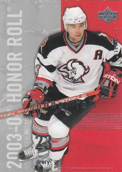 #8 Chris Drury - Buffalo Sabres - 2003-04 Upper Deck Honor Roll Hockey