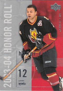 #10 Jarome Iginla - Calgary Flames - 2003-04 Upper Deck Honor Roll Hockey