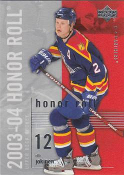 #34 Olli Jokinen - Florida Panthers - 2003-04 Upper Deck Honor Roll Hockey
