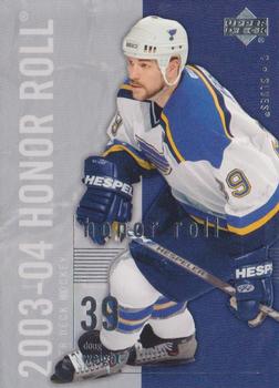 #75 Doug Weight - St. Louis Blues - 2003-04 Upper Deck Honor Roll Hockey