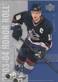 #86 Markus Naslund - Vancouver Canucks - 2003-04 Upper Deck Honor Roll Hockey