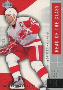 #127 Steve Yzerman - Detroit Red Wings - 2003-04 Upper Deck Honor Roll Hockey