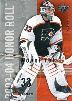 #48b Jeff Hackett - Philadelphia Flyers - 2003-04 Upper Deck Honor Roll Hockey
