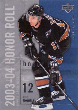 #90 Peter Bondra - Washington Capitals - 2003-04 Upper Deck Honor Roll Hockey