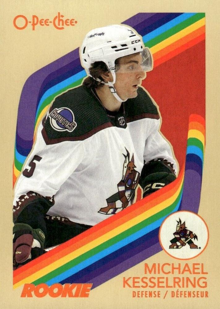 #571 Michael Kesselring - Arizona Coyotes - 2023-24 O-Pee-Chee - Retro Hockey