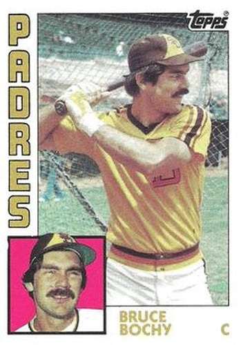 #571 Bruce Bochy - San Diego Padres - 1984 Topps Baseball
