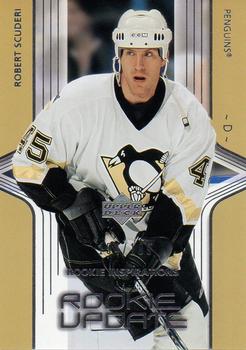 #207 Rob Scuderi - Pittsburgh Penguins - 2003-04 Upper Deck Rookie Update Hockey