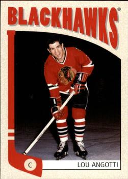 #173 Lou Angotti - Chicago Blackhawks - 2004-05 In The Game Franchises Hockey