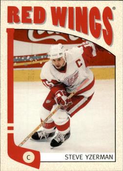 #210 Steve Yzerman - Detroit Red Wings - 2004-05 In The Game Franchises Hockey
