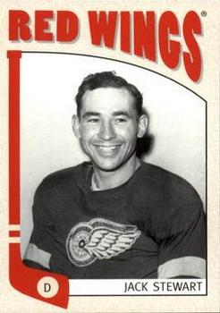 #219 Jack Stewart - Detroit Red Wings - 2004-05 In The Game Franchises Hockey