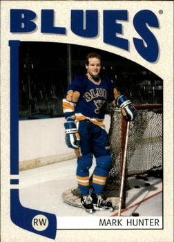 #284 Mark Hunter - St. Louis Blues - 2004-05 In The Game Franchises Hockey