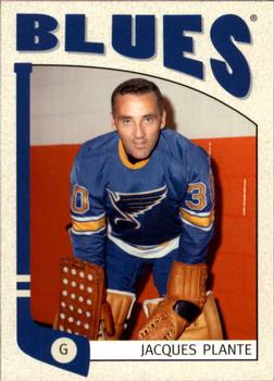 #291 Jacques Plante - St. Louis Blues - 2004-05 In The Game Franchises Hockey