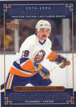 #68 Bryan Trottier - New York Islanders - 2004-05 Upper Deck Legends Classics Hockey