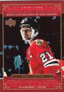 #72 Stan Mikita - Chicago Blackhawks - 2004-05 Upper Deck Legends Classics Hockey
