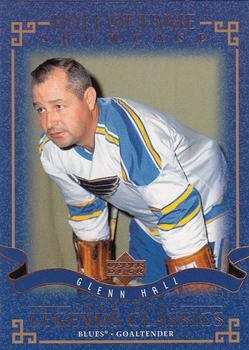 #88 Glenn Hall - St. Louis Blues - 2004-05 Upper Deck Legends Classics Hockey