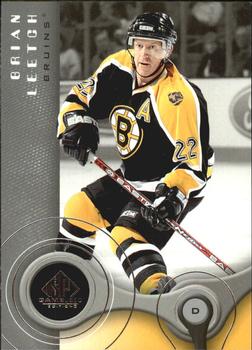 #9 Brian Leetch - Boston Bruins - 2005-06 SP Game Used Hockey