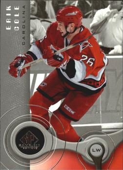#18 Erik Cole - Carolina Hurricanes - 2005-06 SP Game Used Hockey