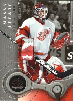 #38 Manny Legace - Detroit Red Wings - 2005-06 SP Game Used Hockey