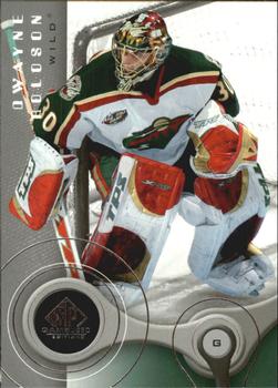#50 Dwayne Roloson - Minnesota Wild - 2005-06 SP Game Used Hockey