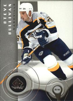 #56 Steve Sullivan - Nashville Predators - 2005-06 SP Game Used Hockey