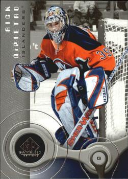 #64 Rick DiPietro - New York Islanders - 2005-06 SP Game Used Hockey