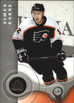 #74 Simon Gagne - Philadelphia Flyers - 2005-06 SP Game Used Hockey