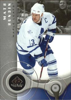 #91 Mats Sundin - Toronto Maple Leafs - 2005-06 SP Game Used Hockey