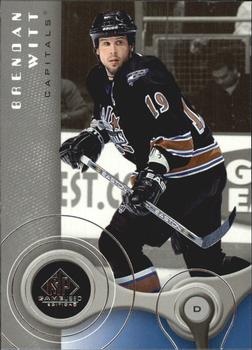 #100 Brendan Witt - Washington Capitals - 2005-06 SP Game Used Hockey
