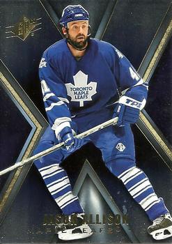 #86 Jason Allison - Toronto Maple Leafs - 2005-06 SPx Hockey