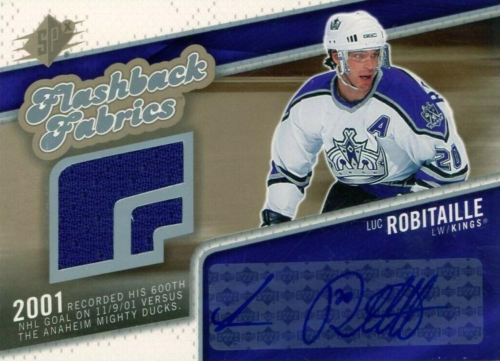 #109 Luc Robitaille - Los Angeles Kings - 2005-06 SPx Hockey