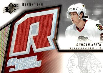 #133 Duncan Keith - Chicago Blackhawks - 2005-06 SPx Hockey