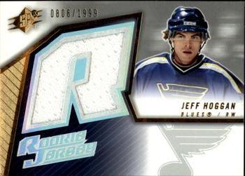 #136 Jeff Hoggan - St. Louis Blues - 2005-06 SPx Hockey