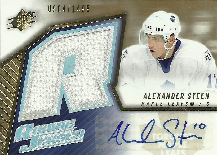 #169 Alexander Steen - Toronto Maple Leafs - 2005-06 SPx Hockey