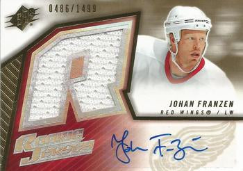 #176 Johan Franzen - Detroit Red Wings - 2005-06 SPx Hockey