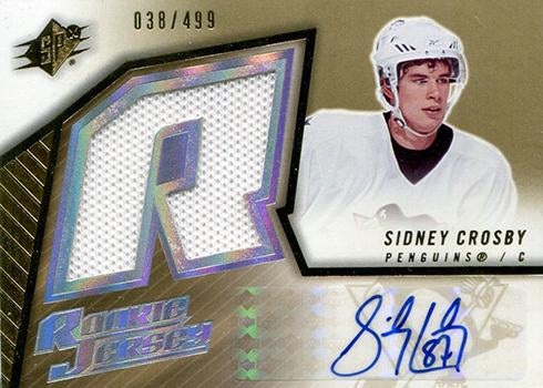 #191 Sidney Crosby - Pittsburgh Penguins - 2005-06 SPx Hockey