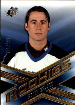 #219 Brian Eklund - Tampa Bay Lightning - 2005-06 SPx Hockey