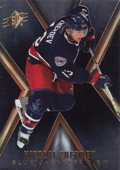 #24 Nikolai Zherdev - Columbus Blue Jackets - 2005-06 SPx Hockey