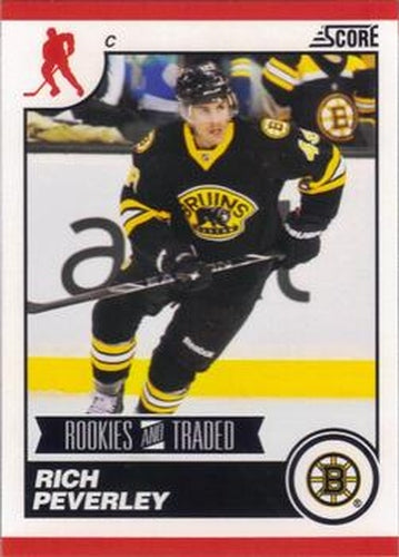 #574 Rich Peverley - Boston Bruins - 2010-11 Score Hockey