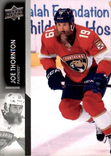#574 Joe Thornton - Florida Panthers - 2021-22 Upper Deck Hockey