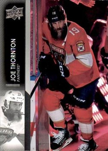 #574b Joe Thornton - Florida Panthers - 2021-22 Upper Deck Hockey