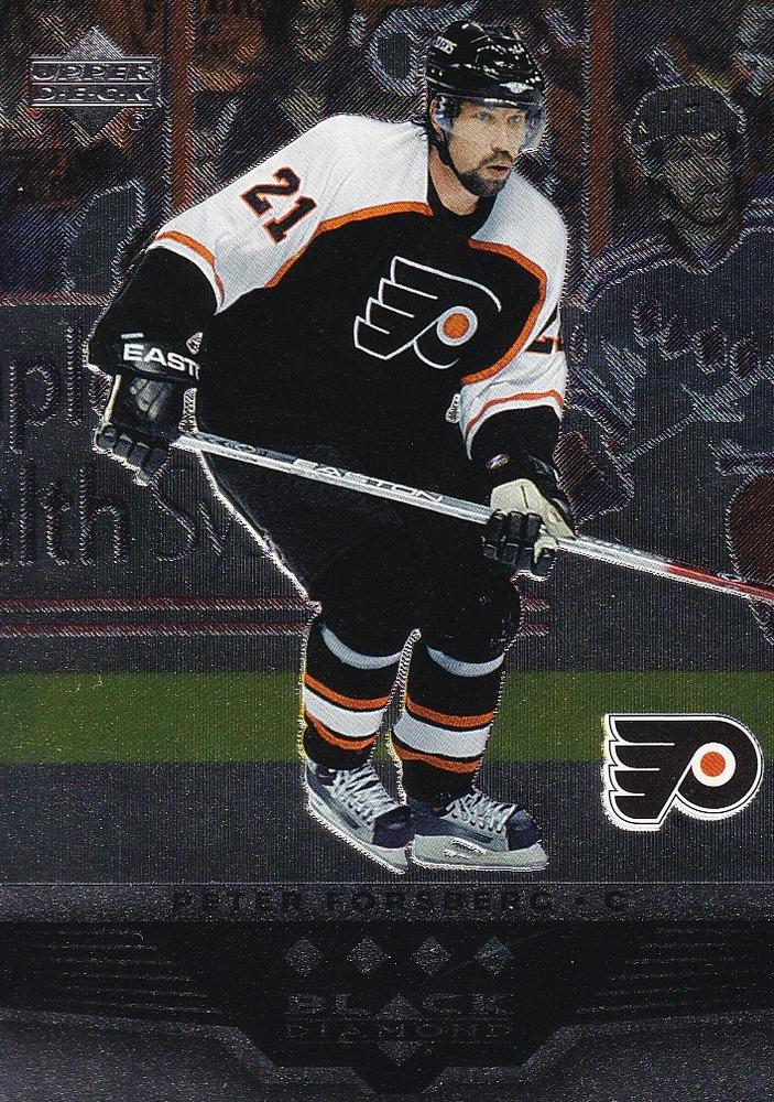 #173 Peter Forsberg - Philadelphia Flyers - 2005-06 Upper Deck Black Diamond Hockey