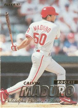 #575 Calvin Maduro - Philadelphia Phillies - 1997 Fleer Baseball