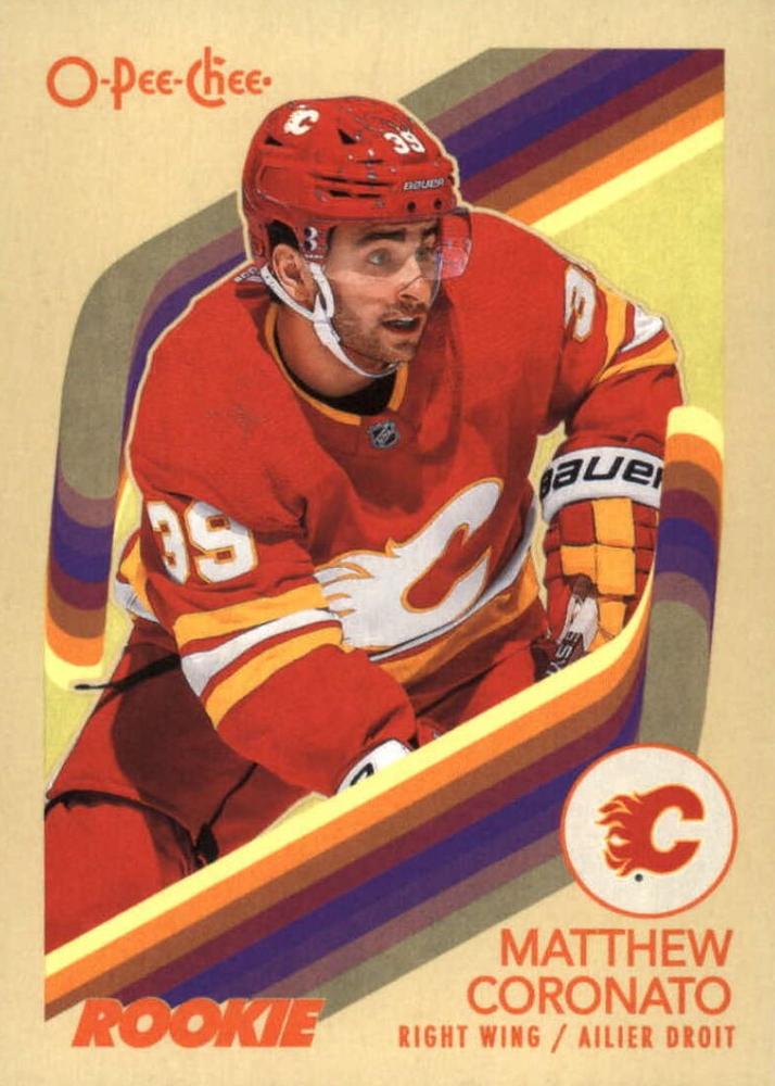 #575 Matthew Coronato - Calgary Flames - 2023-24 O-Pee-Chee - Retro Hockey