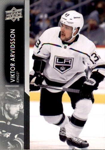 #575 Viktor Arvidsson - Los Angeles Kings - 2021-22 Upper Deck Hockey