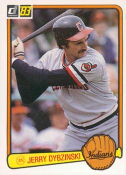 #576 Jerry Dybzinski - Cleveland Indians - 1983 Donruss Baseball