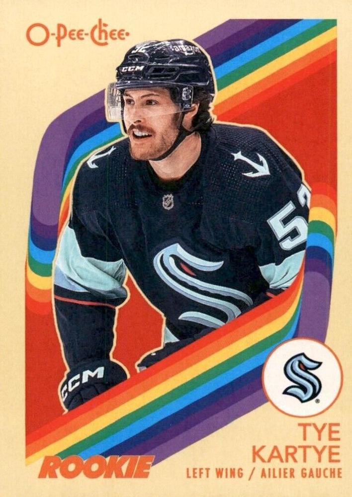 #578 Tye Kartye - Seattle Kraken - 2023-24 O-Pee-Chee - Retro Hockey