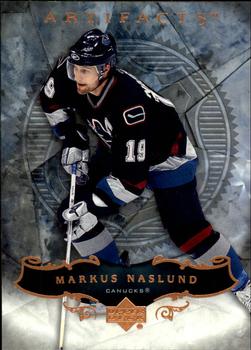 #4 Markus Naslund - Vancouver Canucks - 2006-07 Upper Deck Artifacts Hockey