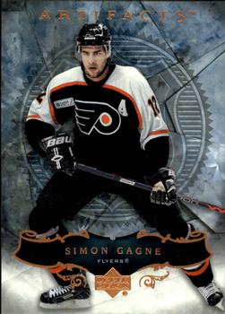 #29 Simon Gagne - Philadelphia Flyers - 2006-07 Upper Deck Artifacts Hockey