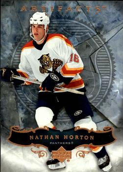 #56 Nathan Horton - Florida Panthers - 2006-07 Upper Deck Artifacts Hockey